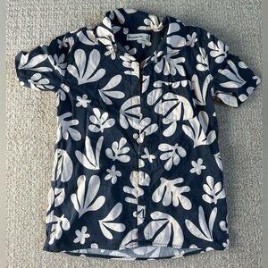 A&F boys resort poplin shirt 7/8